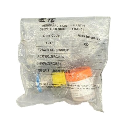 D38999/26FC35SN TE CONN PLUG FMALE 22POS GOLD CRIMP
