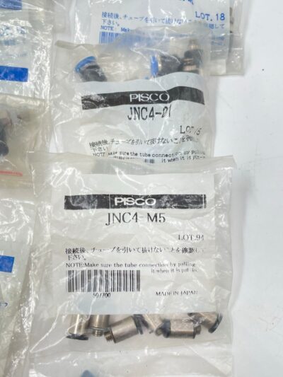 Pisco Mixed Lot JSC6-M5MA JNC4-M5 Flow Control ,Valves