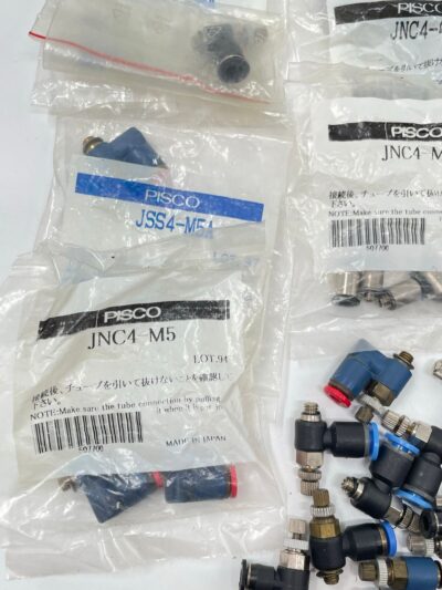 Pisco Mixed Lot JSC6-M5MA JNC4-M5 Flow Control ,Valves