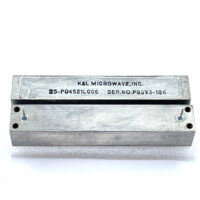 3PCS - K&L Microwave 25-P04521L006 Filter NOS Lot