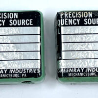 2PCS - 5MHz Adjustable Precision Frequency Source Greenray Mill-Spec