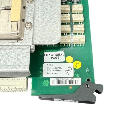 GE GA200714-3 LOGIQ E9 Ultrasound RELAY BOARD GA302475 Rev 02