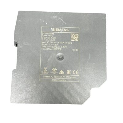 SIEMENS 6EP1334-1LB00 STABILIZED POWER SUPPLY SITOP PSU100L