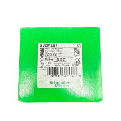 New Schneider Electric GV2ME07 Manual Motor Circuit Breaker 1.6-2.5 A