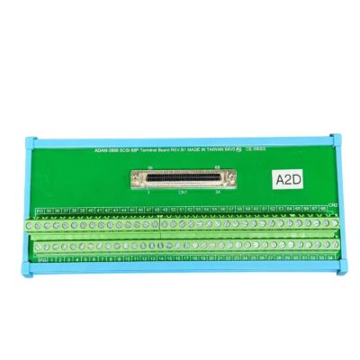 ADAM-3968-AE SCSI-68 Wiring Terminal, DIN-rail Mount