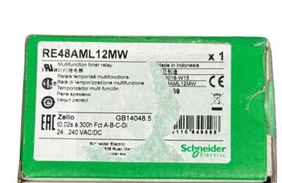 NEW Schneider Electric Multifunction Time Relay RE48AML12MW