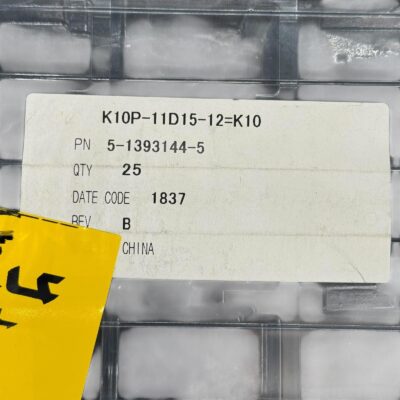 [3 PCS] K10P-11D15-12 TE Connectivity General Purpose Relays DPDT SOCKET 12VDC