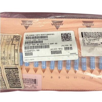 [160 PCS] ROX0752M00FKEL VISHAY RES 2M OHM 3W 1% AXIAL
