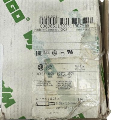 [19 PCS] WAGO 734-212 TERM BLOCK PLUG 12POS 3.81MM