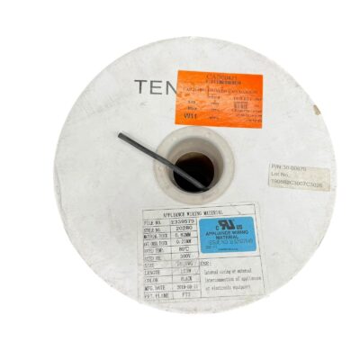 500 Ft 30-00670 Tensility 4 Conductor Multi-Conductor Cable Black 28 AWG Braid