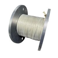 100M / 328 Ft AA59569R36T0375 3/8" Round Tin Plated Copper Braid Wire