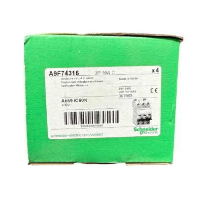4 PCS New Sealed Schneider A9F74316 Miniature Circuit Breaker