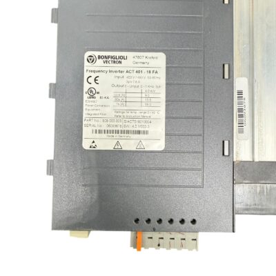 BONFIGLIOLI FREQUENCY INVERTER ACT 401-18 FA 509 003 005 400V