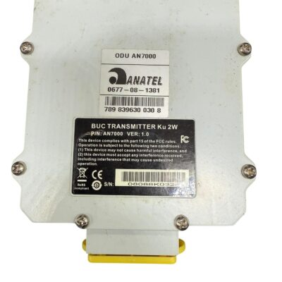 Anatel Transmissor Receptor ODU AN7000 BUC Ku 2W