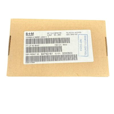 [500 PCS] S+M B32581-J3334-K 0.33UF 10% 250V MET FILM CAPACITORS CECC 30401-007