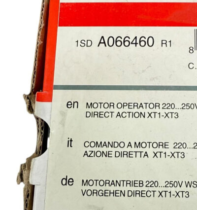 ABB 1SDA066460R1 XT1-XT3 MOTOR 250 V Motor Operator