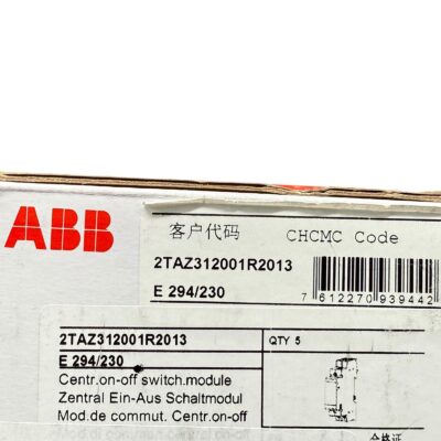 3X ABB E294/230 2TAZ312001R2013
