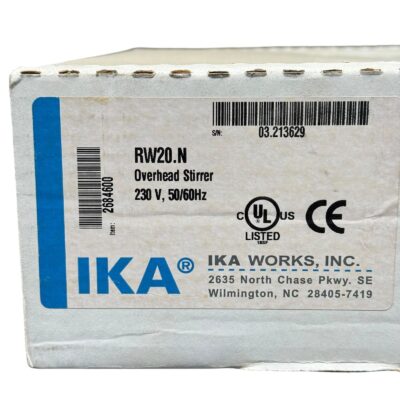 NEW IKA RW20.N Overhead Stirrer 230V