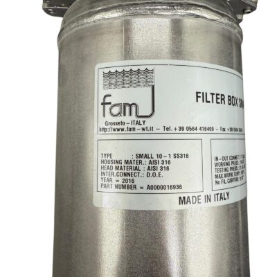 FAM Small 10-1 SS316 Filter Box Small