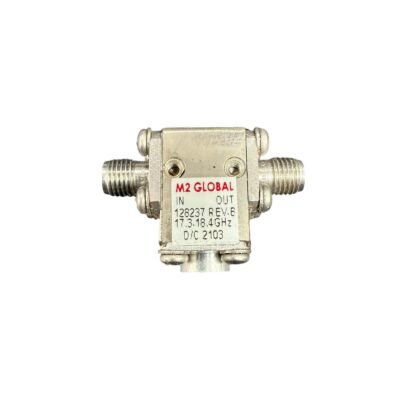 M2 Global Isolator 128237 REV-B 17.3-18.4 GHz 21461-R