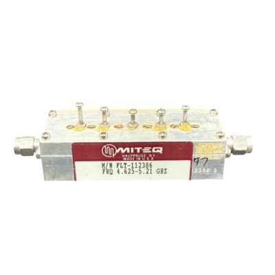Miteq FLT112386 FRQ 4.625-5.21 GHz microwave filter